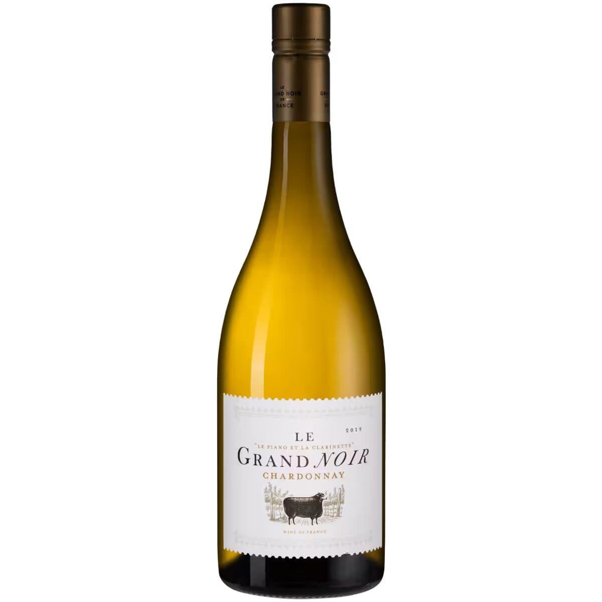 White wine dry Le Grand Noir Chardonnay delivery in Dubai