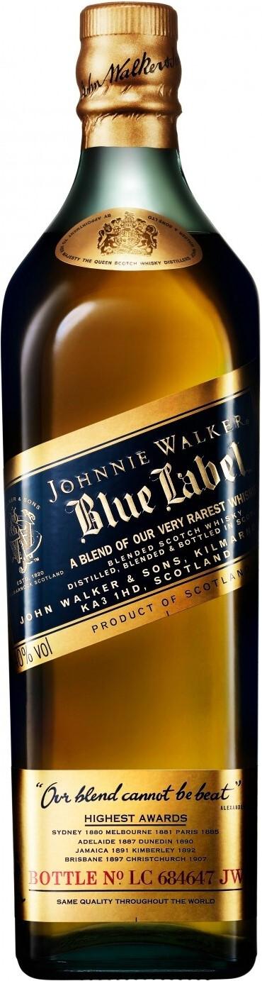 Whiskey Blue Label with delivery in Dubai