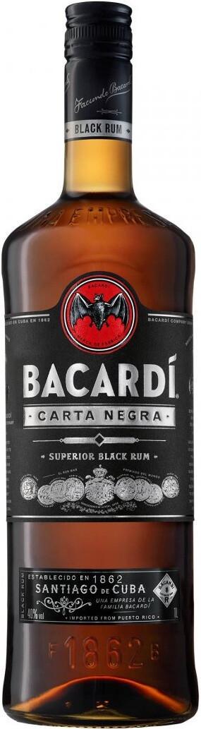 Rum "Bacardi" Carta Negra with delivery in Dubai