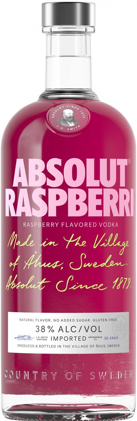 Absolute raspberry vodka with delivery in Dubai