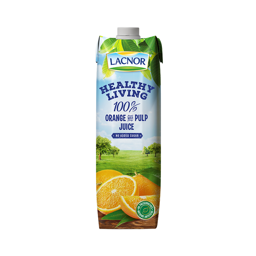 Orange juice "Lacnor", 1 l with delivery in Dubai